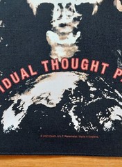 LICENSED ~ DEATH ~ Individual Thought Patterns LARGE Battle Jacket Back Patch