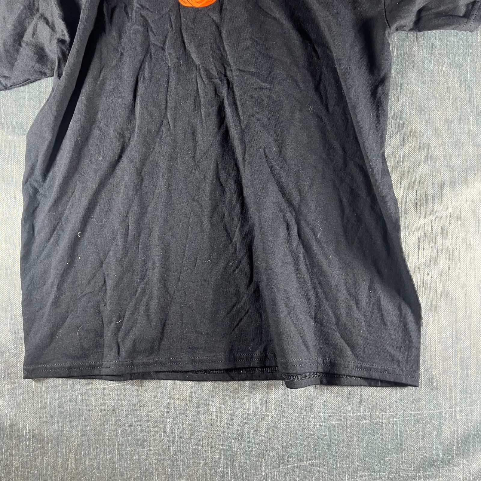 Goodie Two Sleeves Men's T-Shirt Size L Black Georgia Peach Graphic Funny Cotton gallery