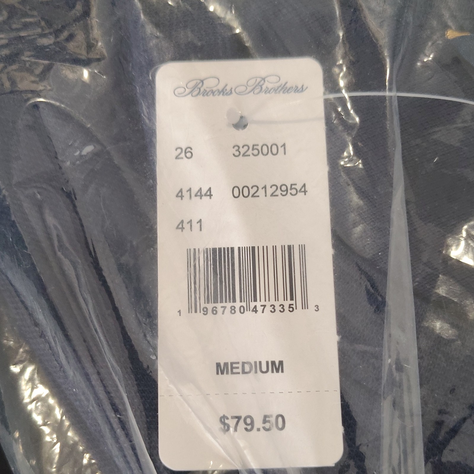 Brooks Brothers Blue Supima Cotton Jersey Logo T-Shirt Men’s Size M Solid gallery