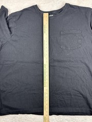 Duluth Trading Longtail T-Shirt Men’s 3XL Black Relaxed Fit Pocket Crewneck