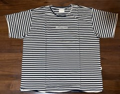 Aime Leon Dore ALD Striped Tee Beach T-Shirt SS25 Queens Navy Blaze Mens Size XL