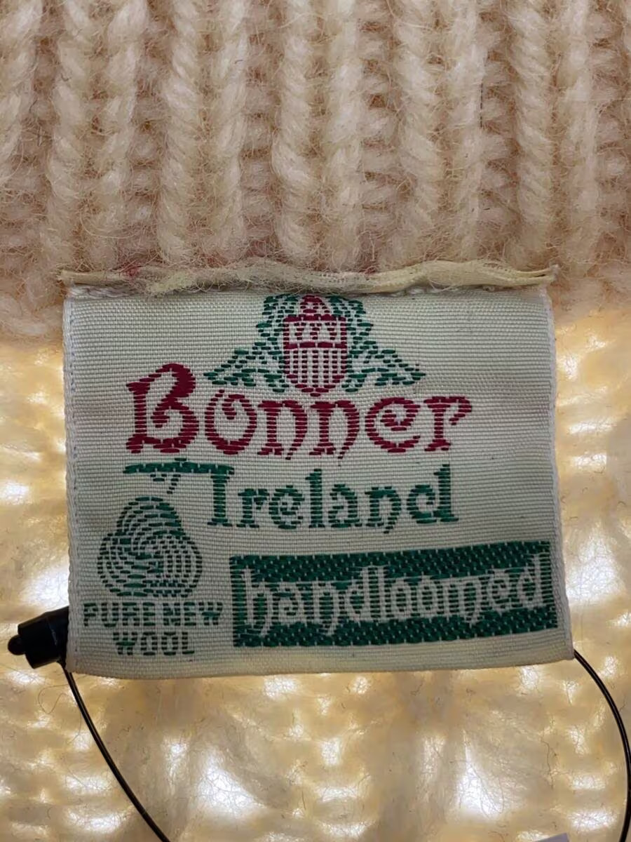 BONNER Knit Sweater (Thick) Wool Ivory Solid gallery