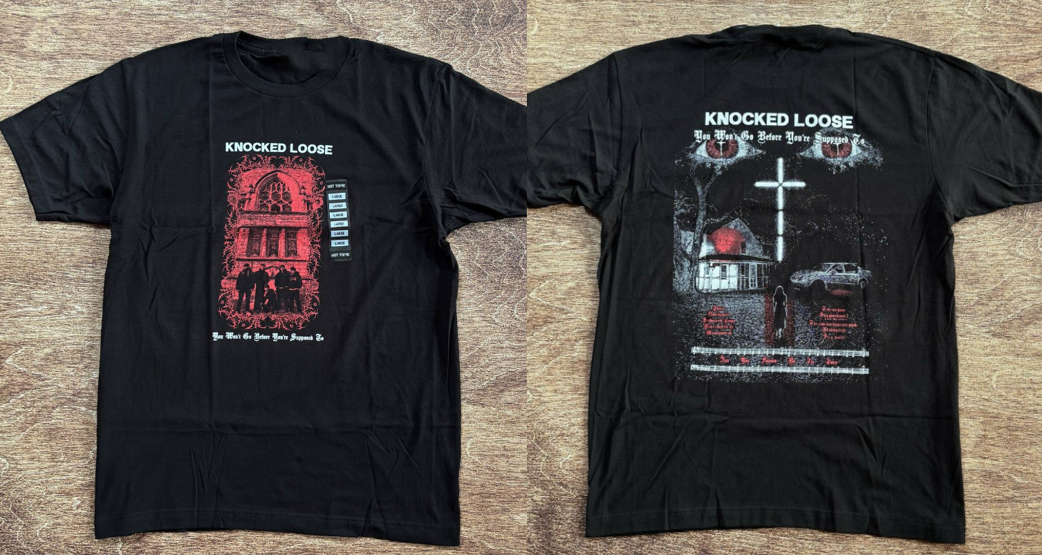 Knocked Loose Band You wont go before tour T-shirt S to 5XL NZL675
