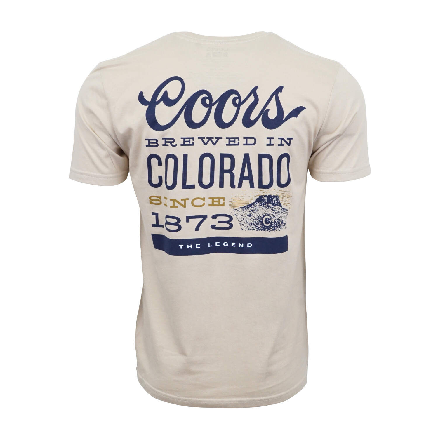 COORS LIGHT BREWED IN COLORADO T SHIRT OFFICIAL LICENSE TEE gallery