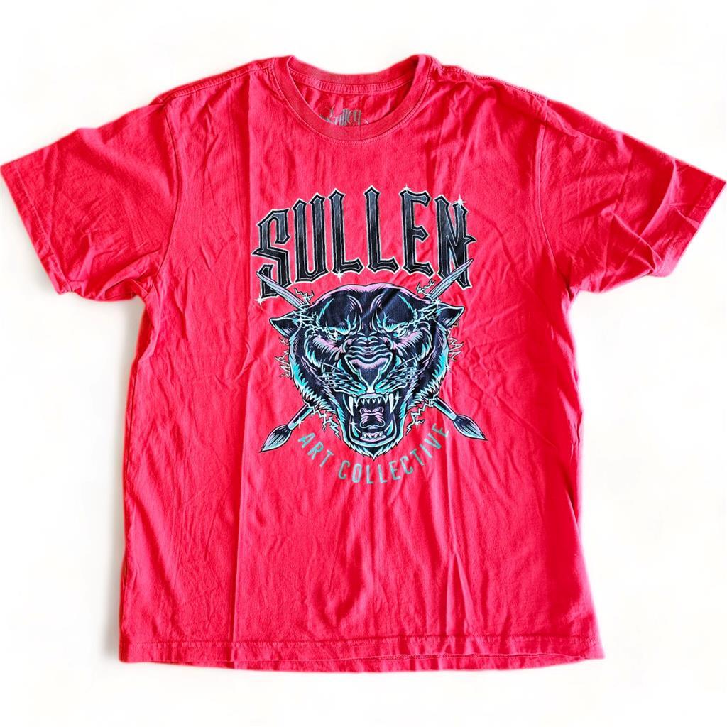 New Men's Sullen Art Collective Premium Red Tattoo T-Shirt Tee XS-XL gallery