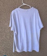 GUC Proper Tees Distressed Graphic T-Shirt Sz L Vintage Style Cotton FREE SHIPPI