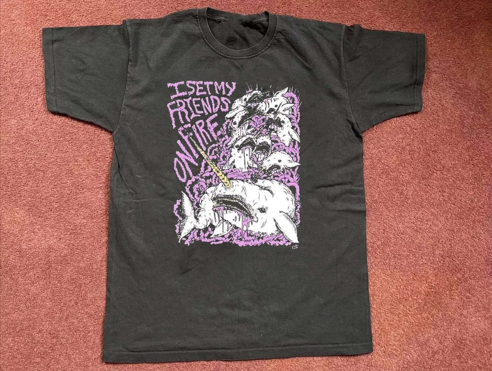 I Set My Friends On Fire Black Unisex S-5XL T-Shirt HM1663