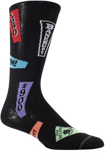 Perri's - Wheel of Fortune - Knit In - Crew Socks [New ] Socks gallery
