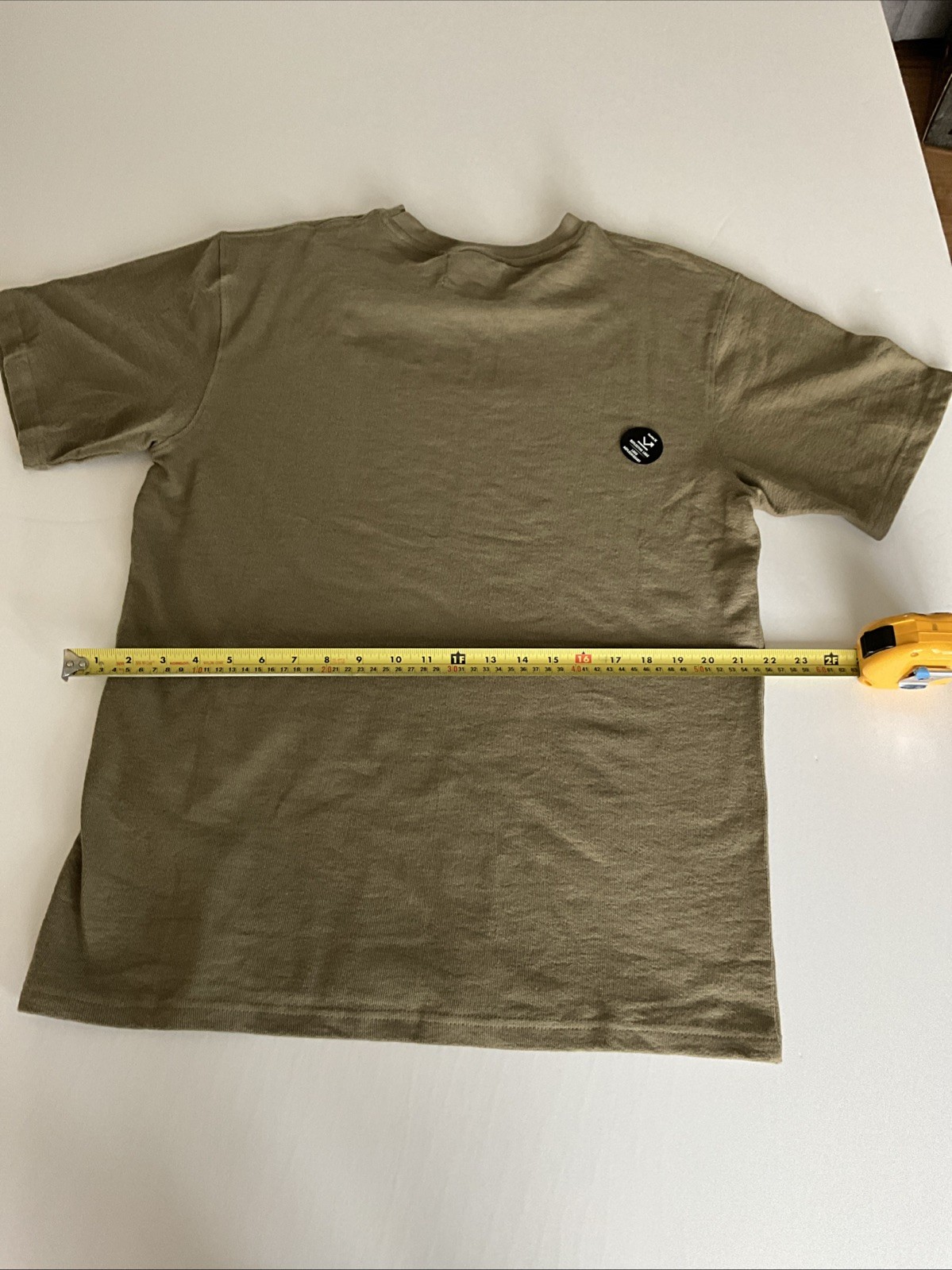 Public Supply Relaxed Fit LINEN Tee LARGE Olive NWT gallery