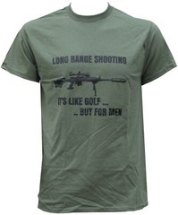 Long Range Shooting Exclusive Printed T-Shirt RAF Army Military Forces Tactical