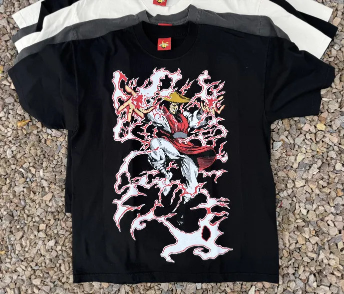 Raiden / Mortal Kombat Black T-Shirt – M