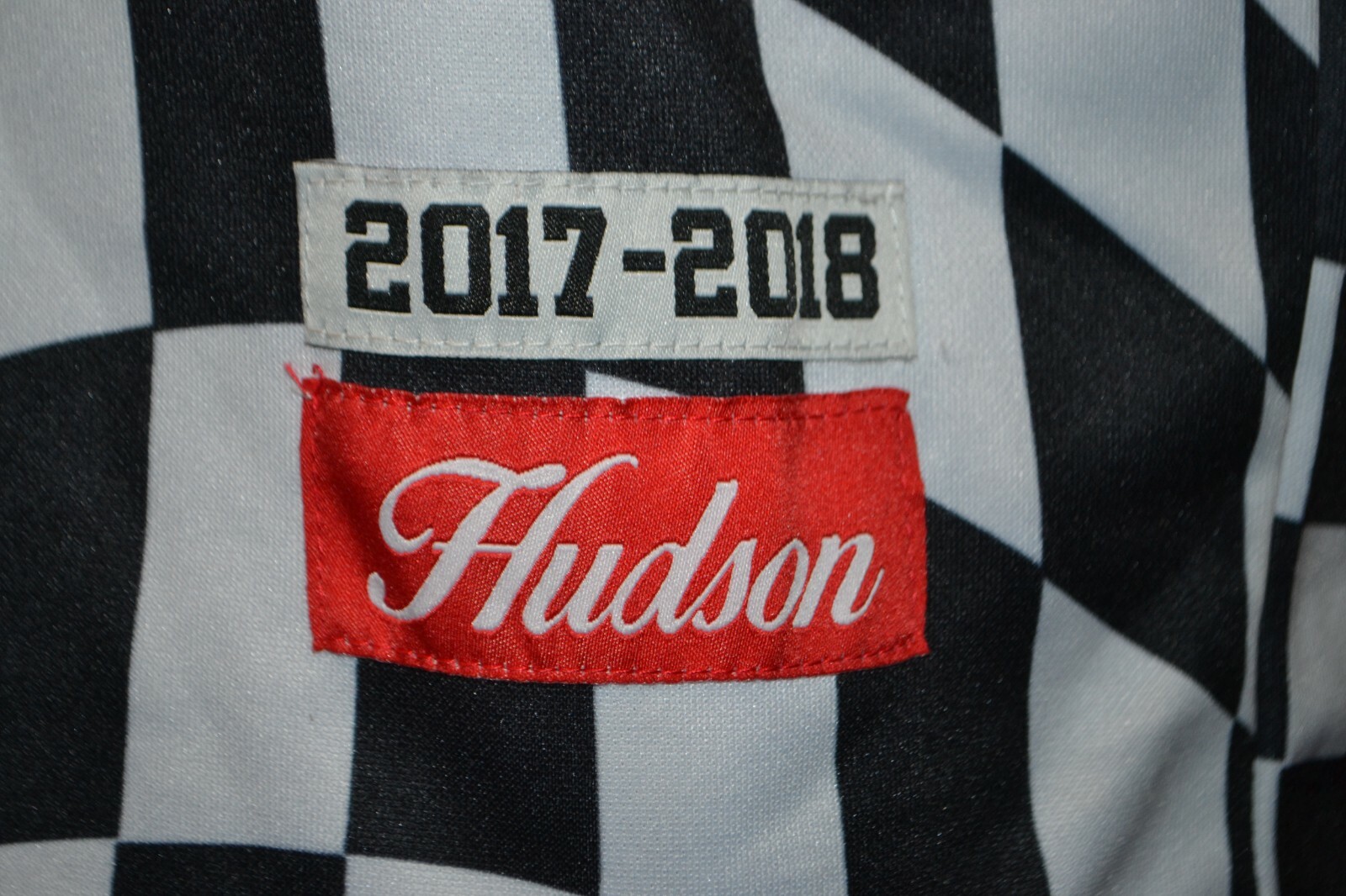 Hudson Outerwear Men's Checker Pattern Diddy 54 Shark Teeth T Shirt Size XL gallery