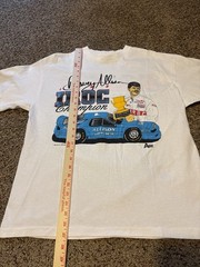 Vintage 90s Davey Allison 1993 IROC Champion Single Stitch Racing T Shirt Large