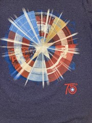 Marvel Captain America 75th Anniversary T-Shirt Disney Store Men’s Size 2XL