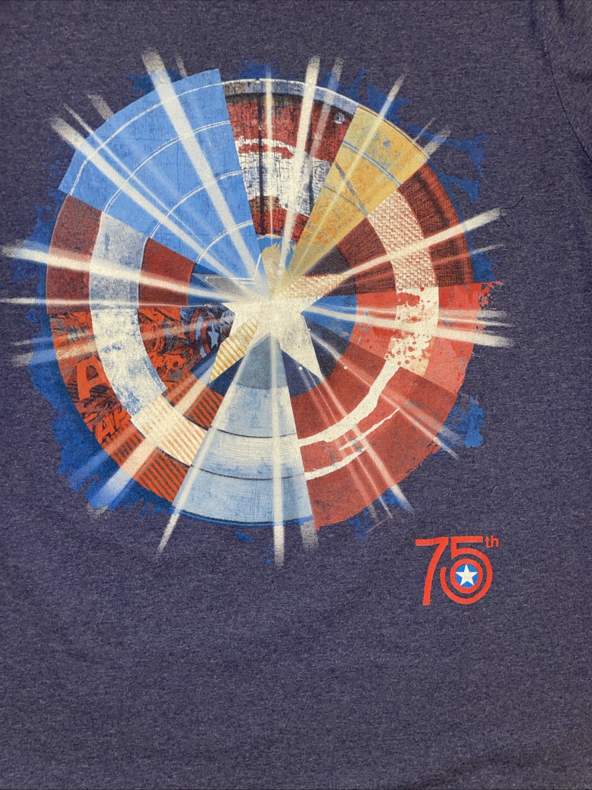 Marvel Captain America 75th Anniversary T-Shirt Disney Store Men’s Size 2XL gallery