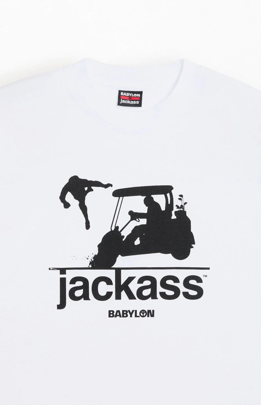 Babylon Jackass Golf Cart Short Sleeve Tee Size M ~ MEDIUM Brand New in the Bag gallery