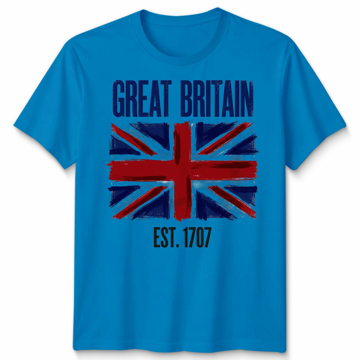 Union Jack Flag Unisex T Shirt British Pride United Kingdom Patriotism