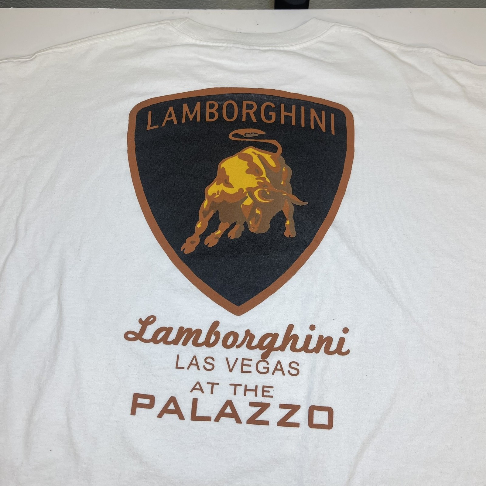 LAMBORGHINI Exotic Car Las Vegas PALAZZO CASINO HOTEL TEE T SHIRT Sz Mens M