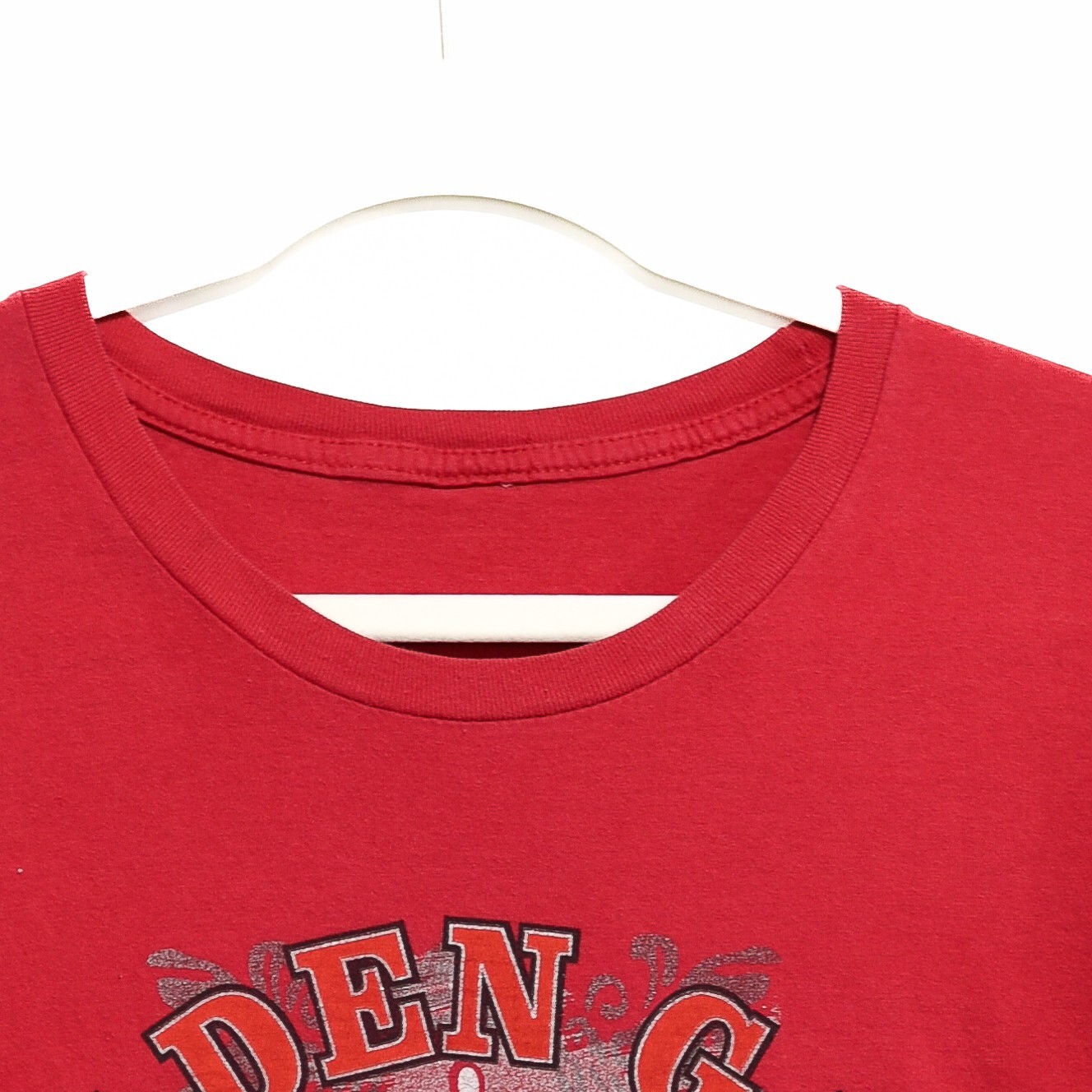 Golden Gate Bridge 75th Anniversary Mens Red T-Shirt Short Sleeve Cotton Size XL gallery