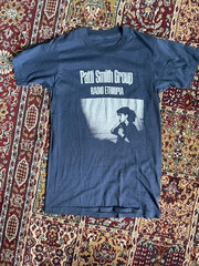Patti Smith Radio Ethiopia Black Cotton T Shirt Full Size S-5XL