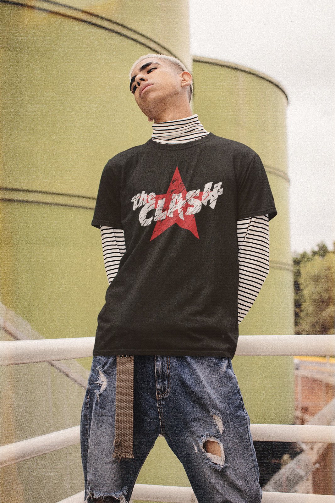 The Clash T-Shirt, Size S-2XL, Punk Shirt, Rockabilly, Vintage Shirts,Streetwear