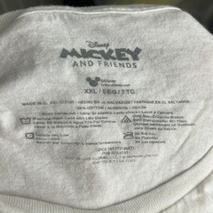 Disney Mickey Mouse Walk Graphic Tee XXL White Mickey & Friends
