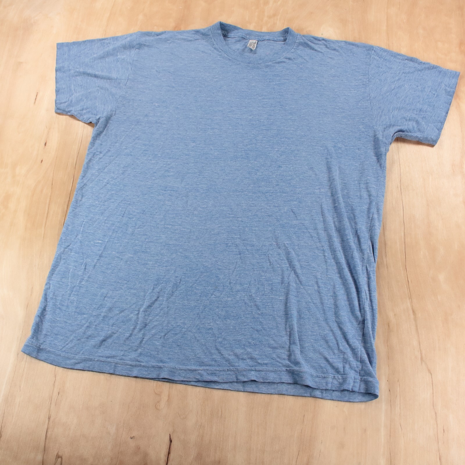 AMERICAN APPAREL 50/25/25 The Track Shirt blank t-shirt XL vtg y2k indie sleaze gallery