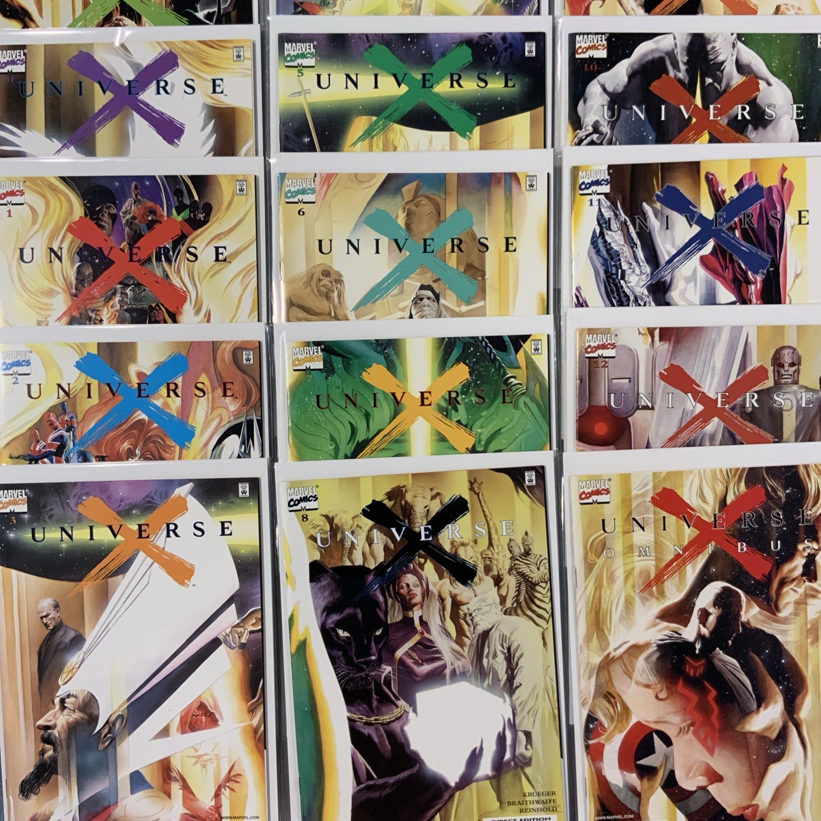Universe X #0-12 2000 NM with Special Edition Related Books MARVEL COMICS