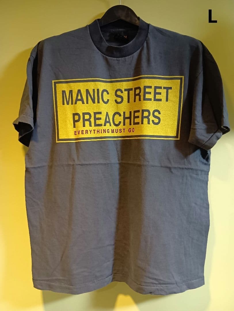 Manic Street Preachers T-Shirt L Brockum Everything Must Go Single Stitch UK