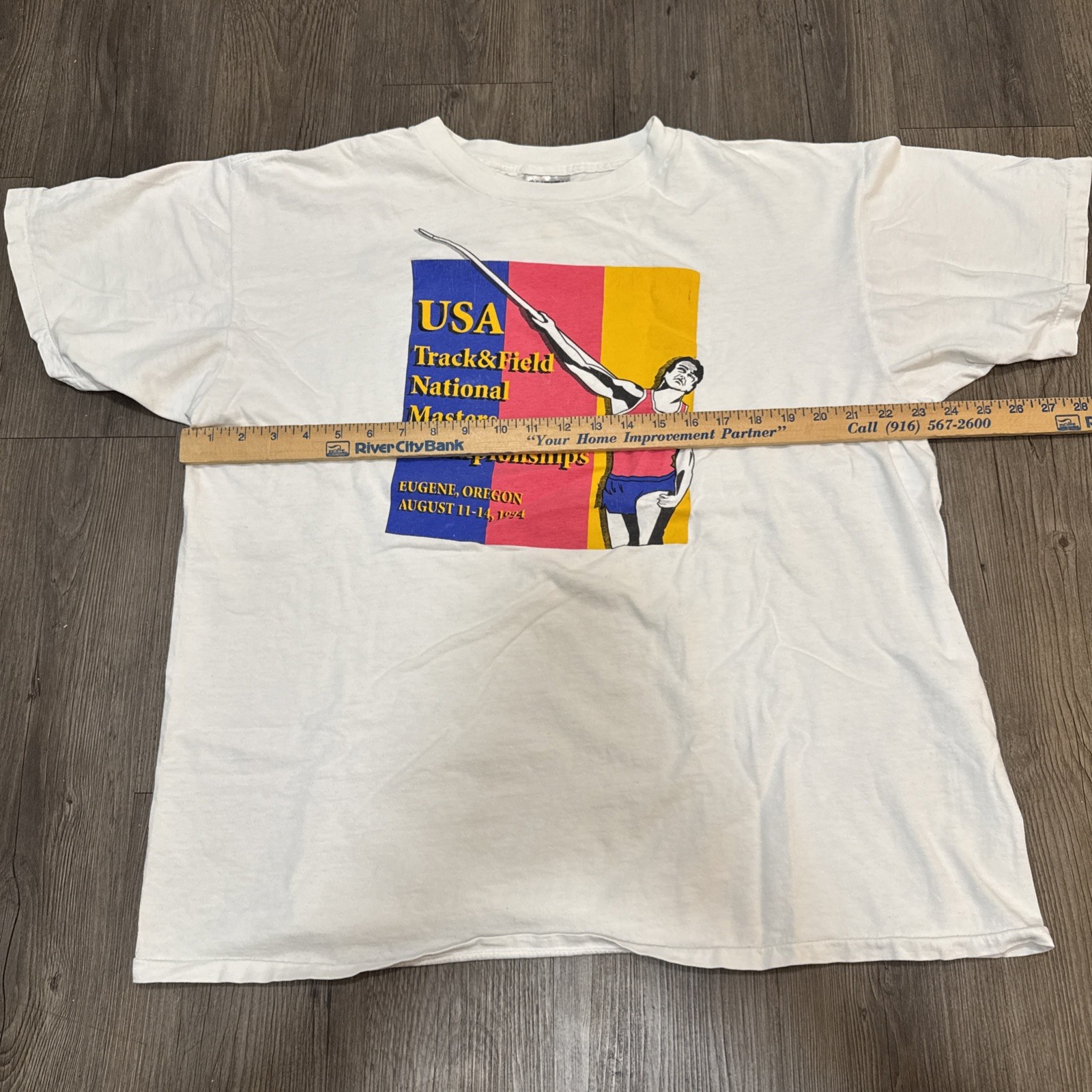 Vintage T-shirt USA Track and Field Masters Championships Eugene, Oregon 1994 gallery