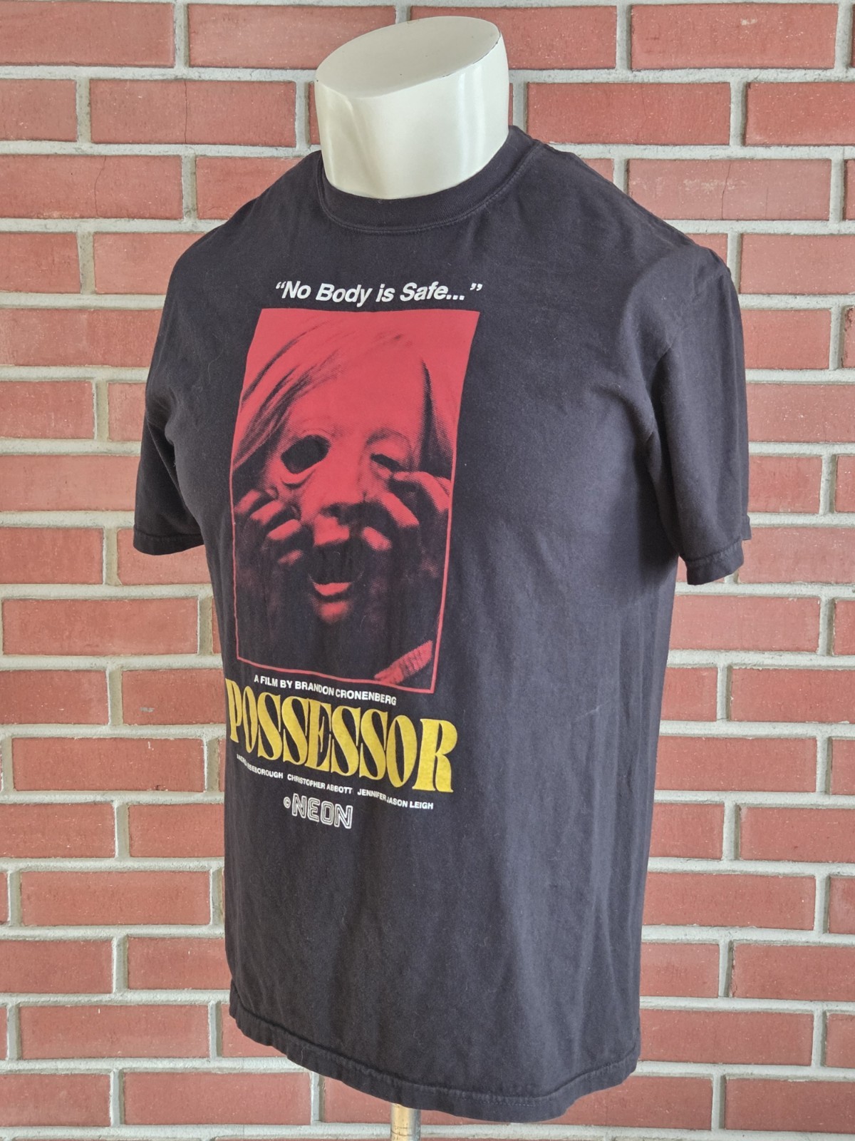 Rucking Fotten Possessor No Body Is Safe T-Shirt Large Black Crewneck EUC gallery