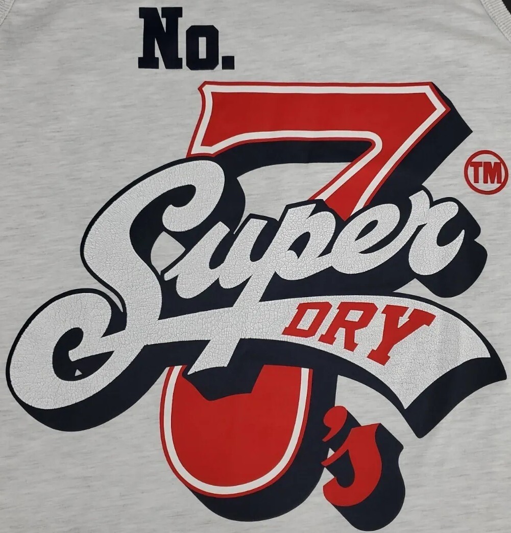 Superdry JPN Shirt Mens Large Super 7 Midweight Vest Sleeveless Tank Adult A14 gallery
