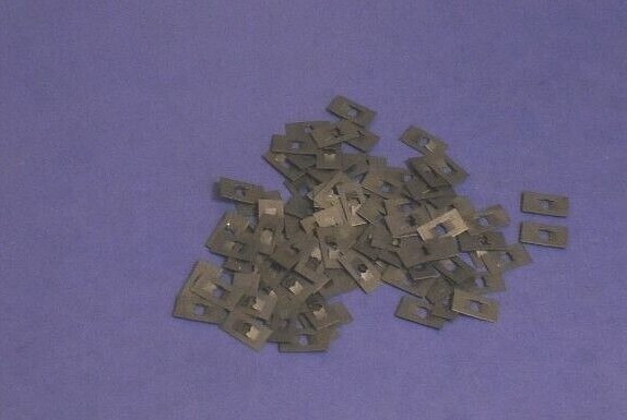 1/8″ Stud Size Flat Speed Nuts 5/16″ x 9/16″ (100) Emblems Scripts Universal