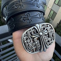 Dope black belt With multicoross Buckle