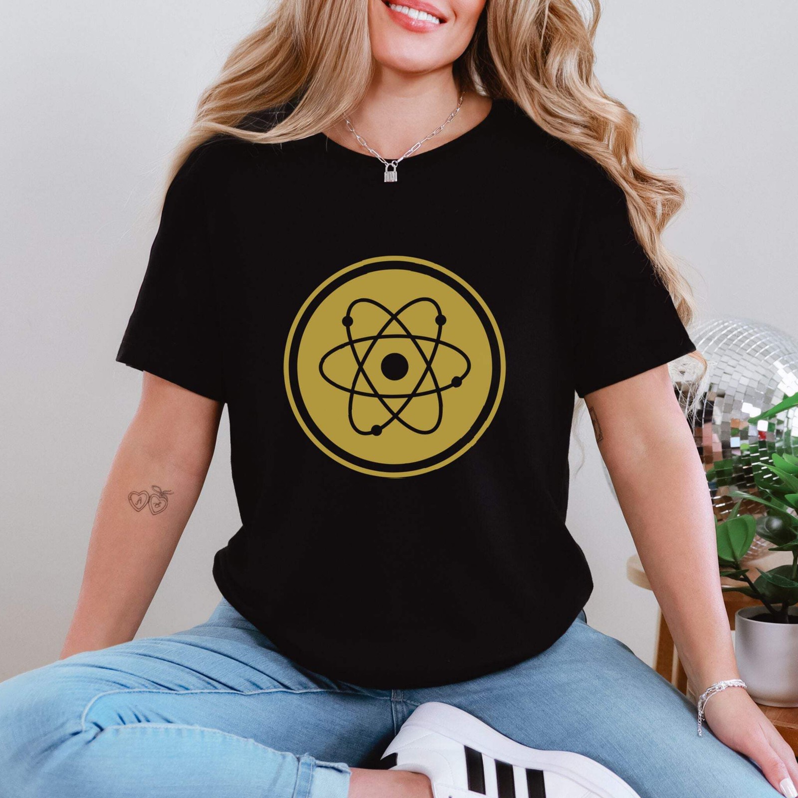 Science Atom Symbol T-Shirt | Nuclear Physics Chemistry Graphic Tee Shirt gallery