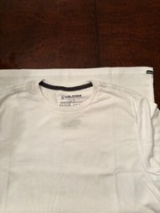 Volcom White T-Shirt SMALL New Without Tag Logo on Sleeve