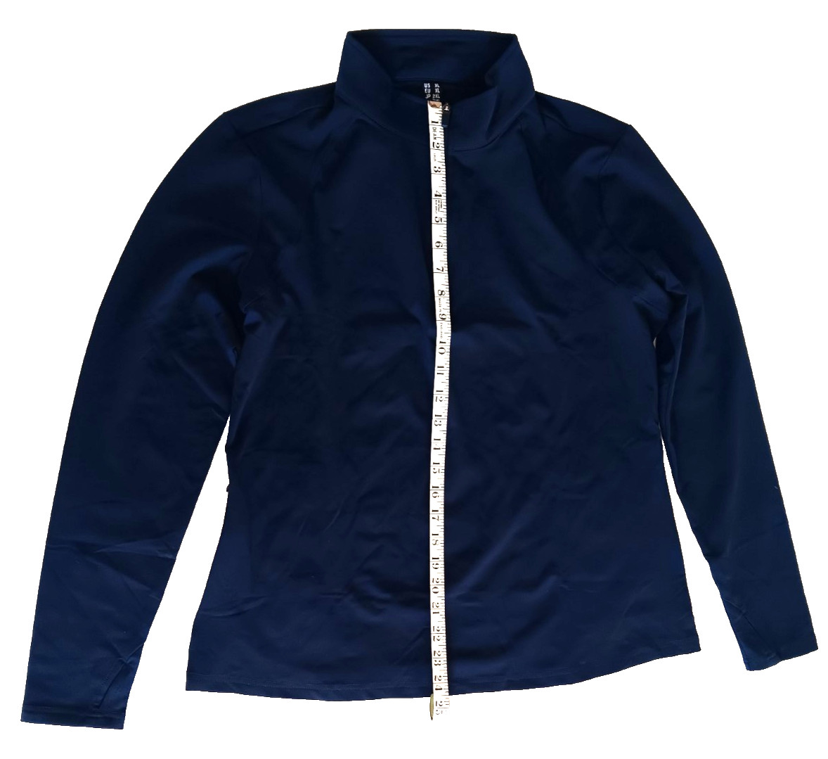 MagcoMsen Men's Navy Blue 1/4 Zip Lightweight Sport Gym Fleece Pullover XL gallery