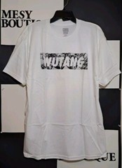 Wu-Tang T-Shirts Short Sleeve 100%Cotton Mens Graphic Logo Box Large White