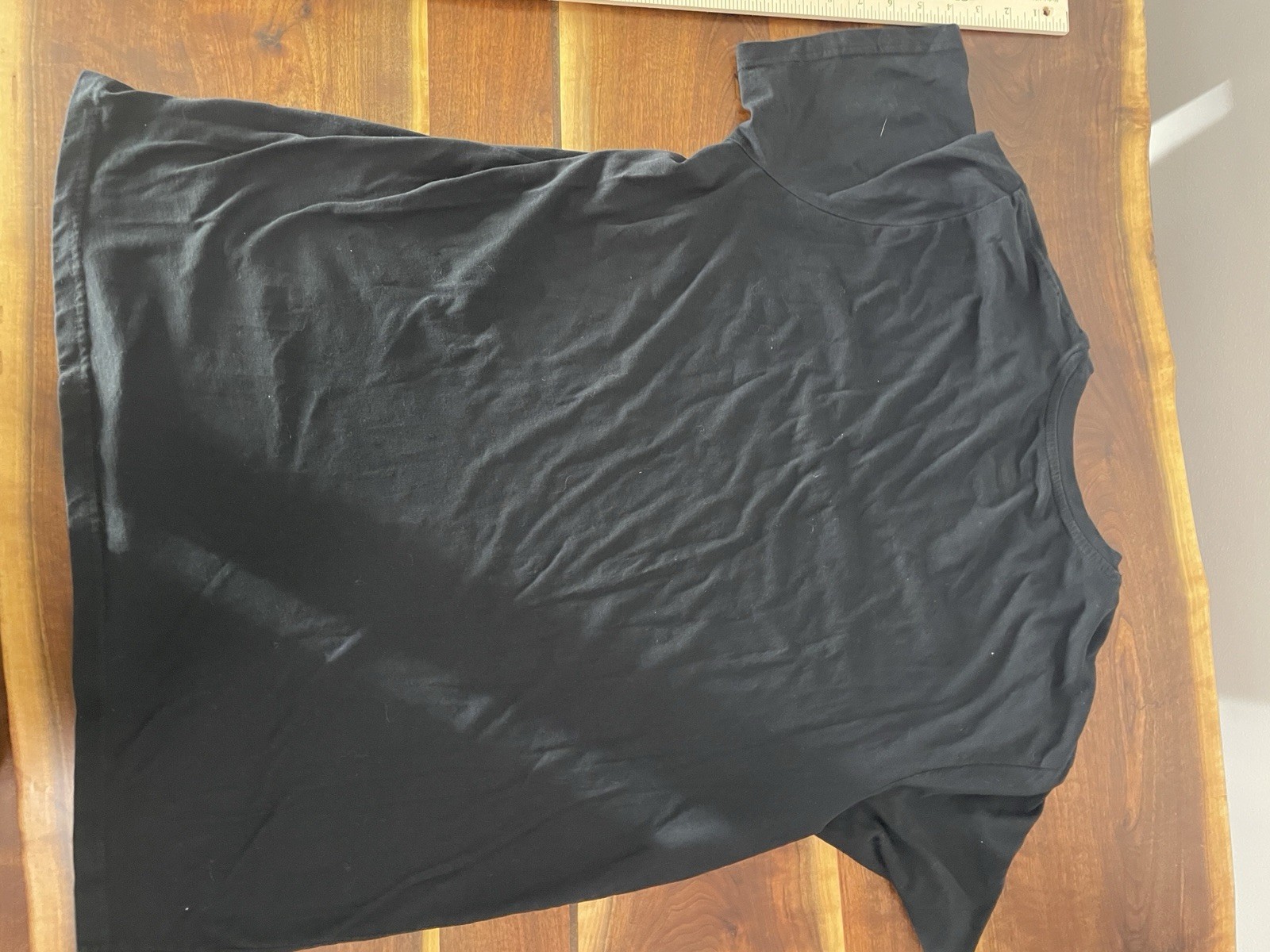 Black Men's 3XLT Big & Tall Short Sleeve Crew Neck Cotton T-Shirt gallery