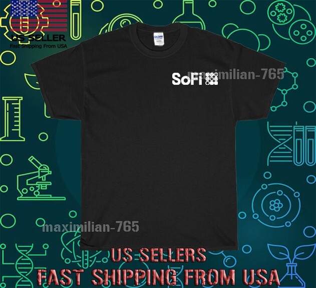 NEW SHIRT SOFI TECHNOLOGIES WHITE LOGO T-SHIRT SIZE FUNNY S-5XL