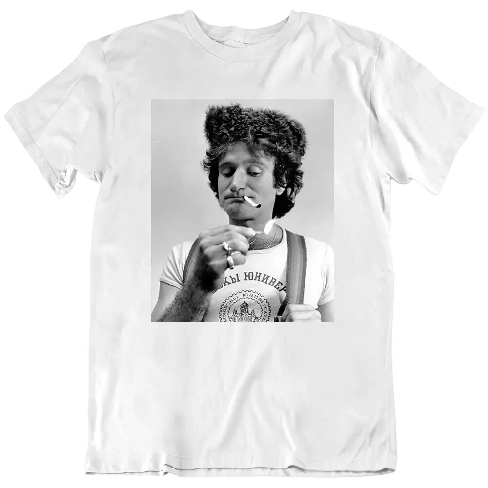 Robin williams Retro Movie Comedy Vintage Funny T Shirt Tee Gift New gallery