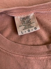 Men’s size Large Cape Cod, Massachusetts terra cotta short sleeve T-shirt