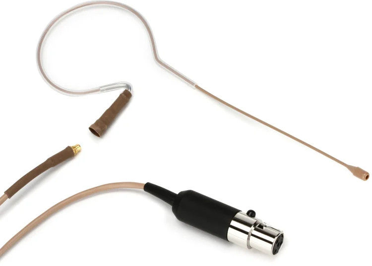 Countryman E6 Omnidirectional Earset Microphone – Standard Gain with 2mm Cable