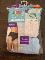 Fruit Of The Lot Bundle 2 Spaghetti Strap Tank Bras/ 3 Size 6 Micro Mesh Brief