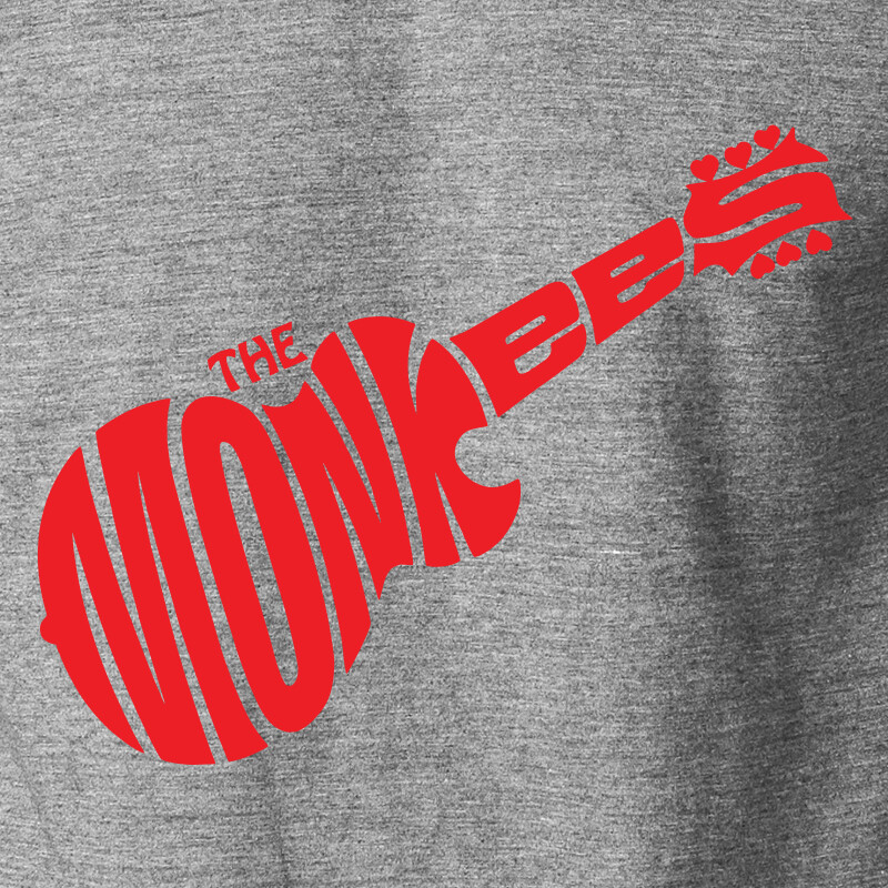 THE MONKEES T-Shirt Charlie TV Series 60’s Retro Rock Pop Band Logo Tee