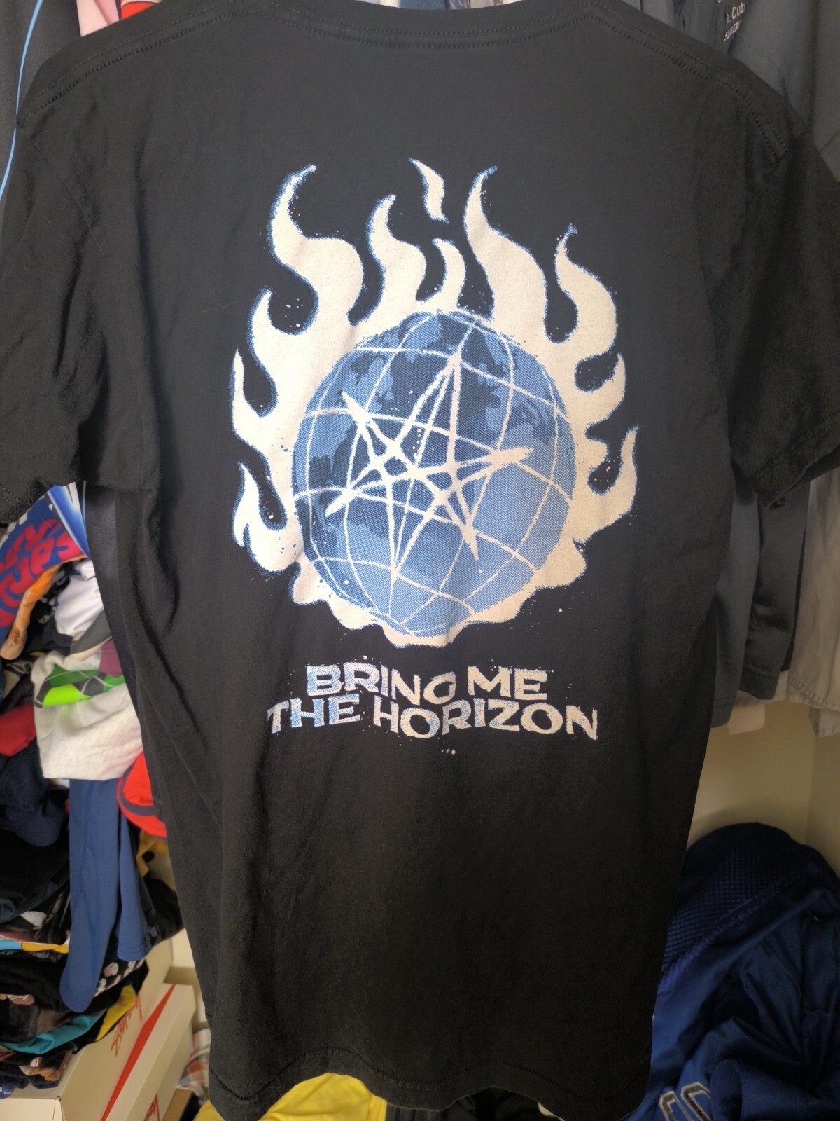 Bring me the horizon england post hard core double sided shirt