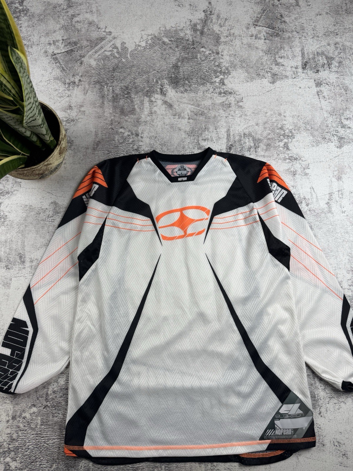 No Fear Elektron Rewcastle 96 Rap Men’s S Size Racing T Shirt Long Sleeve Jersey gallery
