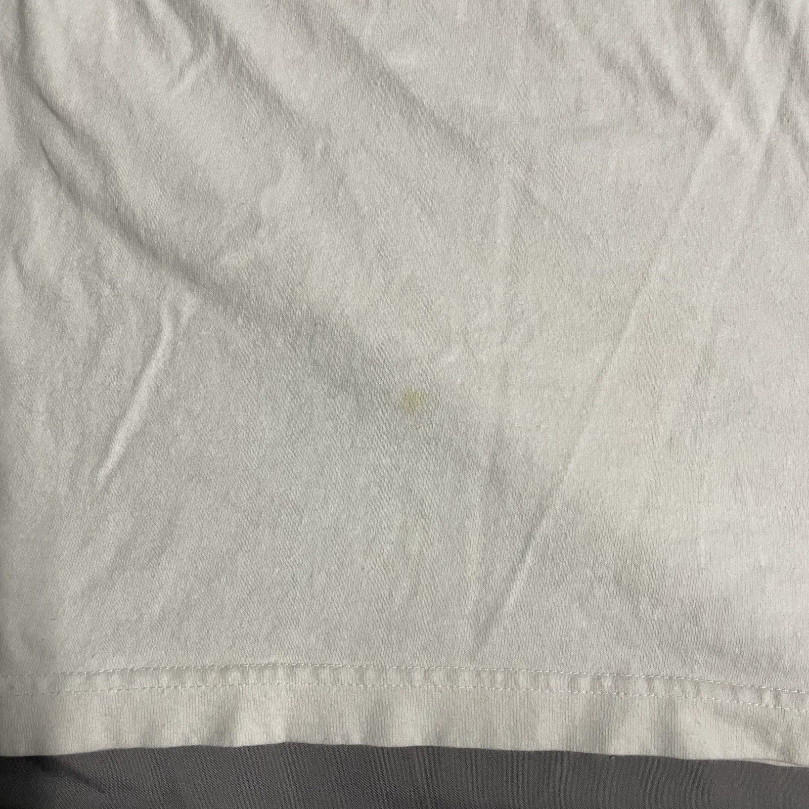 Vintage Y2K Adidas White T Shirt Size Mens XL Shiny Plastic Print Soccer Sports gallery