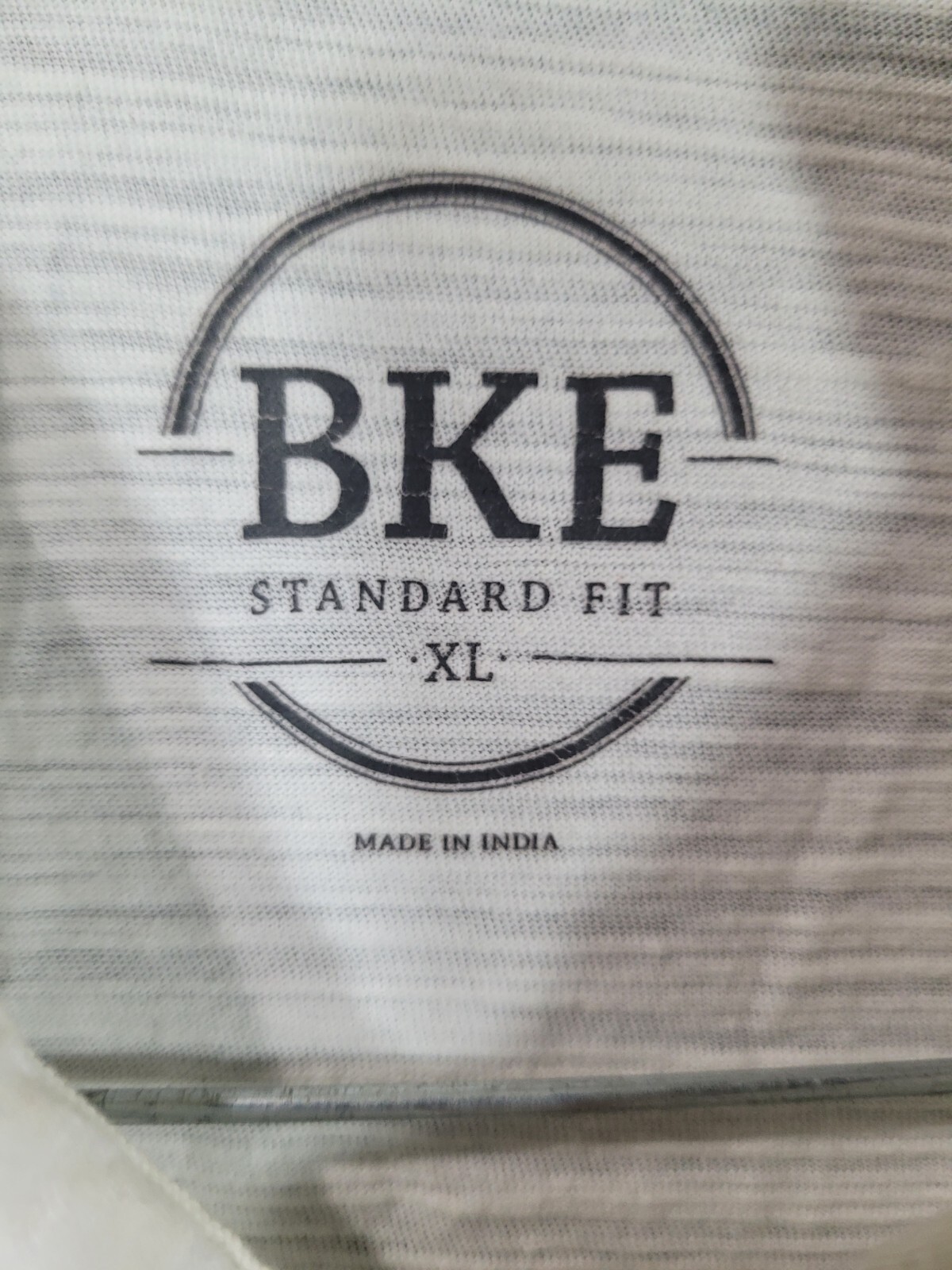 BKE Buckle Black Men's Short Sleeve T Shirt SZ XL Standard Fit Cream pockets gallery
