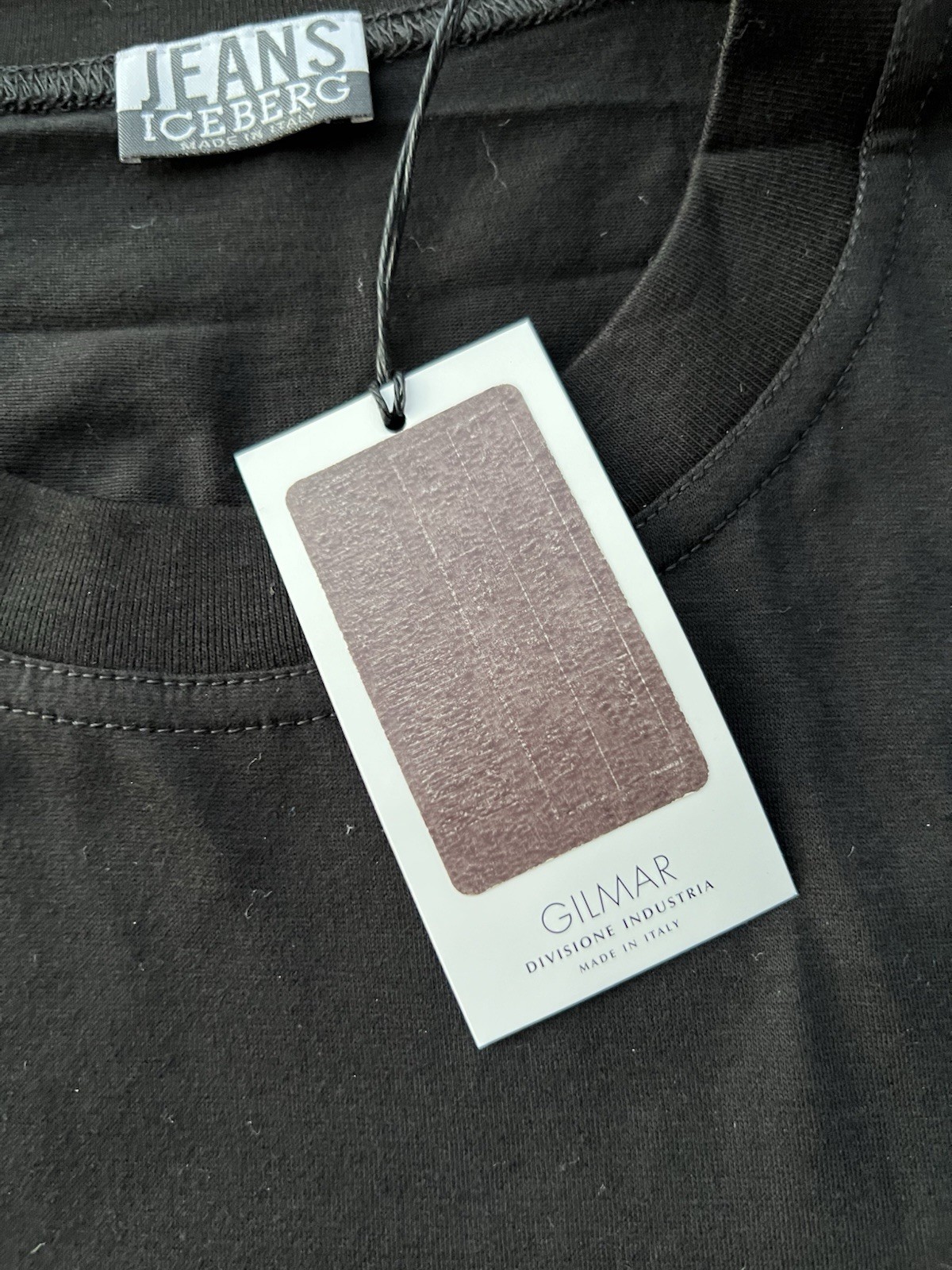 Vintage Iceberg Jeans Y2K Millennium Italy Long Sleeve Tee T-shirt (XL) (NWT) gallery